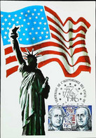 ► CM - Carte Maximum French Card - 1976 - YT 2421 - Centenaire De La Statue De La Liberté - FDC  First Day - Maximumkarten (MC)