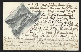 Carte P De 1902 ( Territet / Le Grand Hôtel ) - VD Vaud