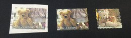 (stamp 16-12-2021) USED Stamp - Obliterer - Teddy Bears - Ours En Peluche (New Zealand) - Usados