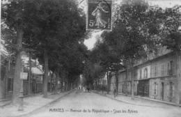 MANTES - Avenue De La République - Sous Les Arbres - Lachemin Fils, Entreprise De Maçonnerie - Mantes La Ville