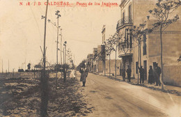 CPA ESPAGNE CALDETAS PASEO DE LOS INGLESES (cpa Rare - Andere & Zonder Classificatie