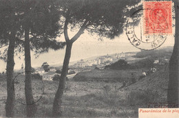 CPA ESPAGNE CALDETAS PANORAMICA DE LA PLAYA  (cliché Rare - Andere & Zonder Classificatie