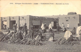 CPA SOUDAN "Tombouctou, Marché Au Bois" - Sudan