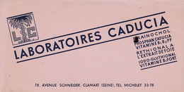 BUVARD & BLOTTER -  Pharmacie - Laboratoires Caducia - Avenue Schneider - Clamart - Produits Pharmaceutiques