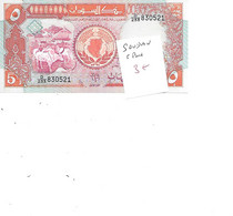 SOUDAN BILLET 5 POUND - Soudan