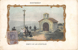 CPA ESPAGNE MONTSERRAT ERMITA DE LOS APOSTOLES - Altri & Non Classificati