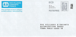 PostRéponse SOS Villages D'nfants - Réf.331543 - PAP: Antwort