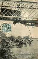 Les Ponts De Cé * La Catastrophe Du 4 Août 1907 * Accident De Train * Ligne Chemin De Fer Pont - Les Ponts De Ce