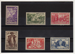 Réunion :  Exposition Internationale De Paris 1937 : N° 149/154 - Altri & Non Classificati