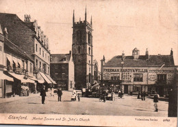 STAMFORD / MARKET SQUARE AND ST JOHN S CHURCH - Autres & Non Classés