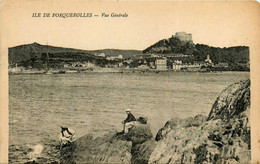 Ile De Porquerolles * Vue Générale Et Le Village - Porquerolles