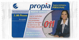 Cuba - Etecsa Propia - Servicios - Teleseleccion 011, Exp.30.12.2004, Remote Mem. 5P, NSB - Cuba