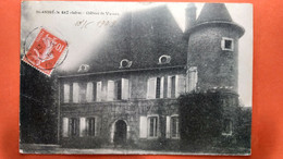 CPA (38) St André Le Gaz.  Château De Verel  (T.2113) - Saint-André-le-Gaz