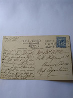 London To Argentina Postcard.slogan Pmk.british Empire Exhibition.may-oct 1925.real Photo Ca.1 Or 2 Cards Registered E 7 - Altri & Non Classificati