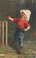 Themes Div-ref HH304 -sports- Illustrateurs - Illustrateur Kinsella - Enfants - Sport  - Cricket - - Cricket