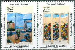 Morocco 2021, Art And Culture, MNH Stamps Set - Morocco (1956-...)