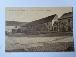 101-13-211.                VILLERS-POTERIE    La Cour De La Ferme Du Château  ( Brunâtre ) - Gerpinnes