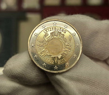 Luxemburgo 2 Euros 2012 Conmemorativa 10º Aniversario Del Euro Km 119 SC UNC - Luxembourg