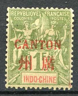 CANTON < CHINE - N° 15 ⭐  NEUF CH. Légère ⭐ - Unused Stamps