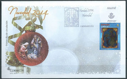 Delcampe - SPANIEN ESPAGNE SPAIN ESPAÑA 2014 CHRISMAST NAVIDAD TARIF A ADH FDC ED 4933 ED 4922 YT 4634 MI 4929 SG 4898 SC 4007 - FDC