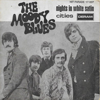 The Moody Blues 45t. SP "nights In White Satin" - Rock