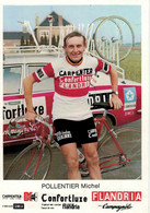 CARTE CYCLISME  - Pollentier Michel - G.S. Flandria - Radsport