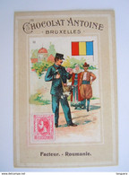 Chromo Chocolat Antoine Bruxelles 11 Facteur Roumanie - Other