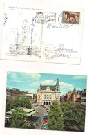 MM1348 LUSSEMBURGO 1961 Storia Postale Card Stamp CAVALLO BIRRA TARGHETTA - Briefe U. Dokumente