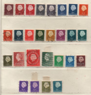 Niederlande 1953-71 Juliana Profil 27 Marken/Varianten Gestempelt; Netherlands Used - Unclassified