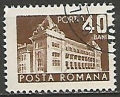 ROUMANIE / TAXE N° 131 OBLITERE Partie Gauche - Postage Due