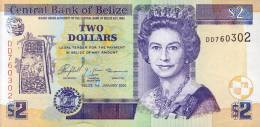 BELIZE 2 DOLLARS 2005   BANKNOTE UNC    C8P1 - Belice