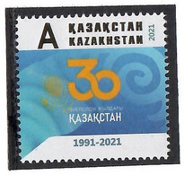 Kazakhstan 2021 . 30y Of Independence. 1v. - Kasachstan