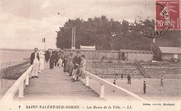 80 Saint Valery Sur Somme Les Bains De La Ville  , Cpa Cachet 1926 - Saint Valery Sur Somme