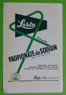 Buvard 921 - Laboratoire Lerta - BENACTYZINE - Etat D'usage : Voir Photos- 14x22 Cm Environ - Vers 1960 - Produits Pharmaceutiques