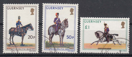 Guernsey 1975 Mi#118-120 Used - Guernesey