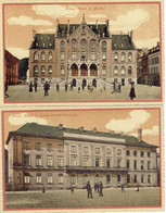 Arlon Palais De Justice Et L'hotel Du Gouvernement Animation Edition Suisse 2 CARTES - Arlon