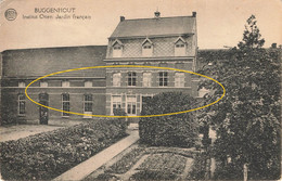 BUGGENHOUT - Institut Otten - Jardin Français - Carte Circulé En 1925 - Buggenhout