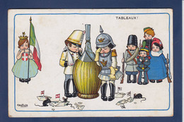 CPA Bertiglia Non Circulé Enfants Illustrateur Italien Italie Italia Souris Mouse Guerre War WWI - Bertiglia, A.