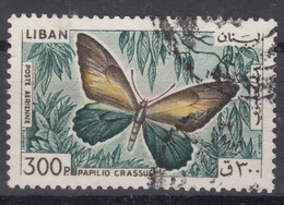 Lebanon 1965 Butterflies Mi#908 Used - Lebanon