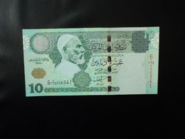 LIBYE * : 10 DINARS   ND 2004    P 70a      NEUF - Libyen