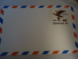 UNITED STATES  STAMPED  POSTAL CARDS   BIRDS EAGLES - 1961-80