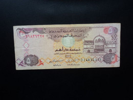 ÉMIRATS ARABES UNIS :  5 DIRHAMS   1430 / 2009    P 26c      TTB - Verenigde Arabische Emiraten