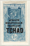 Tchad - Tschad - Chad 1930-33 Y&T N°54 - Michel N°55 * - 1,50f Avenue Des Cocotiers - Neufs