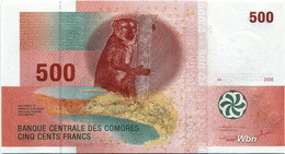 Comores 500 Francs (P15a) 2006 -UNC- - Comoren