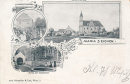 AK - NÖ - Maria 3 Eichen Mehrbild Mit Altem Gasthof Fleischerei Schmöger - 1900 - Horn