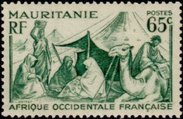 Mauritanie Mauritania - 1938 - Nomades - 65c - Nuevos
