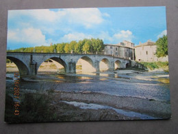 CP 30 Gard QUISSAC  - Le Pont Sur Le Vidourle - Entrée Du Village  1970 - Quissac