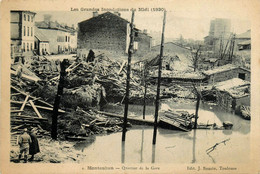 Montauban * Le Quartier De La Gare Pendant Les Grandes Inondations Du Midi En 1930 * Crue Catastrophe - Montauban