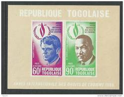 Togo BF N° 35 XX  Année Internationale Des Droits De L'Homme, Le Bloc  Sans Charnière, TB - Togo (1960-...)