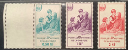 France Yvert 78-80 1961 Timbres De Bienfaisance Des P.T.T Serie “pour Les PTT Victimes De La Guerre” (vignette Poste - Neufs